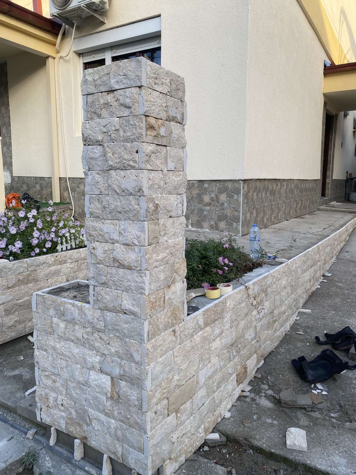 Изработена облога со украсен камен — фотографија 10