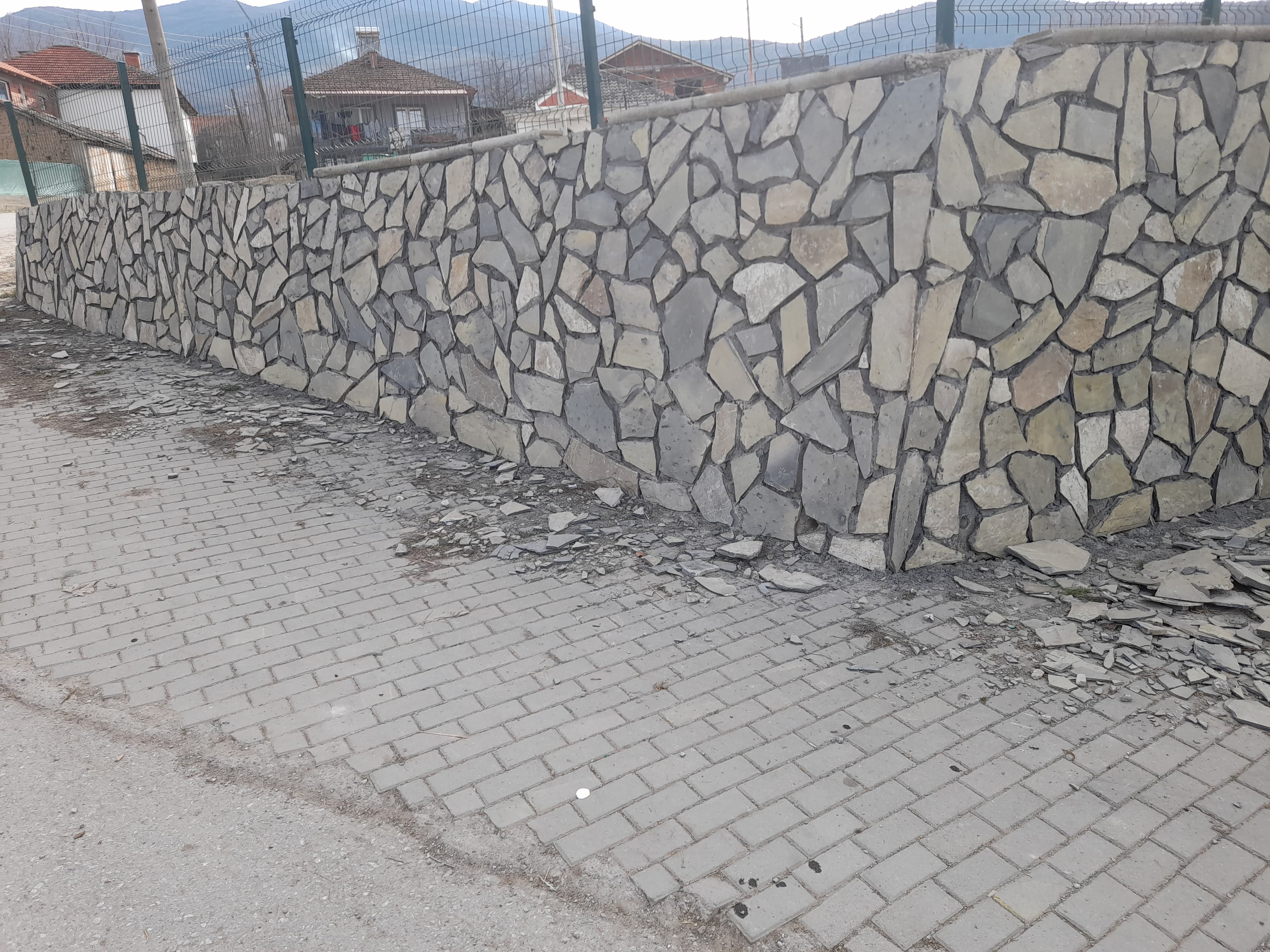Изработена облога со украсен камен — фотографија 19